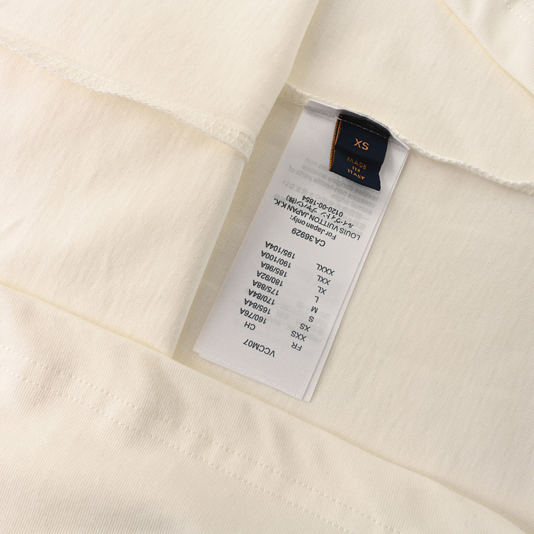 Louis Vuitton Flocked Logo Short-Sleeve T-Shirt